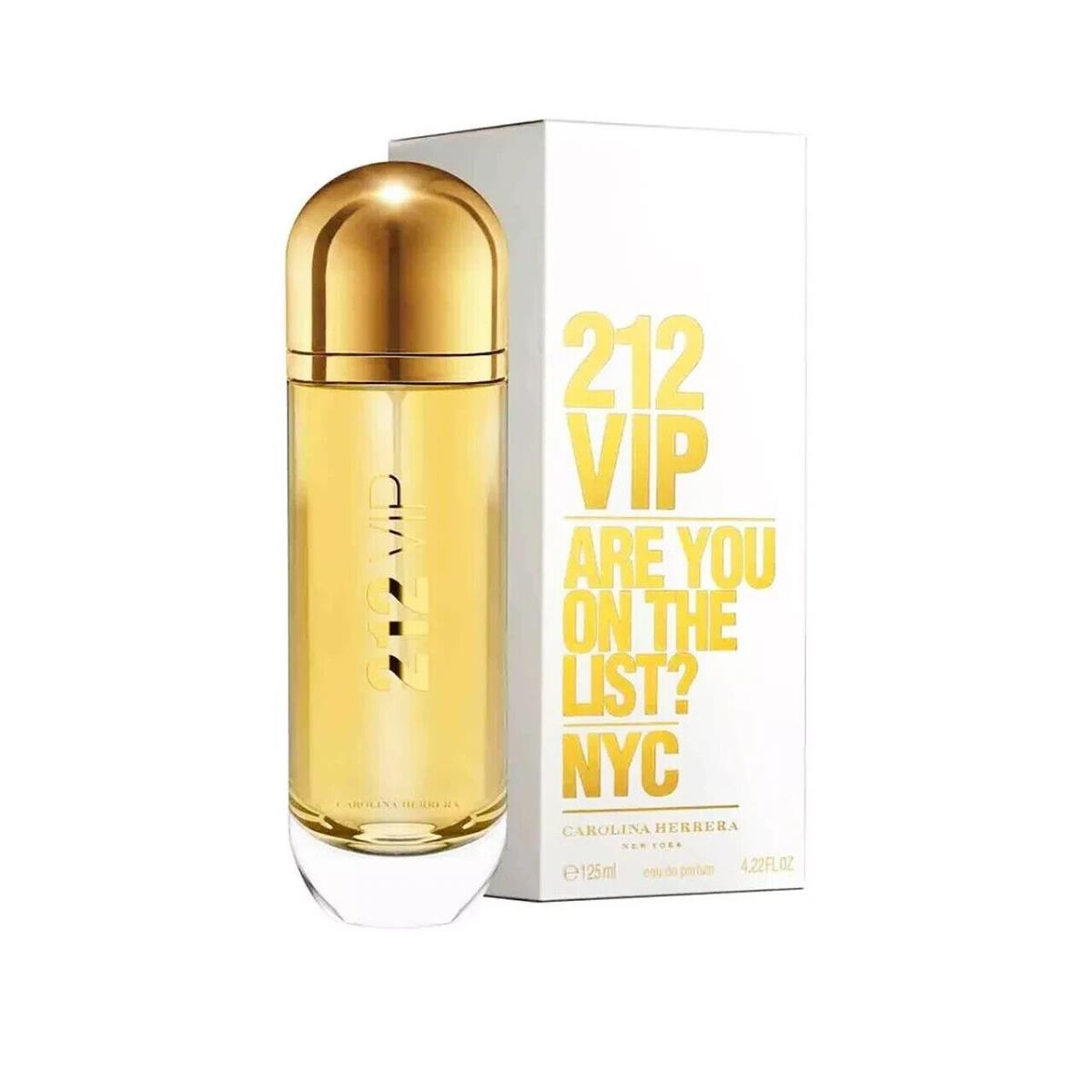 212 Vip by Carolina Herrera 4.2oz -125 ml Women Edp Spray