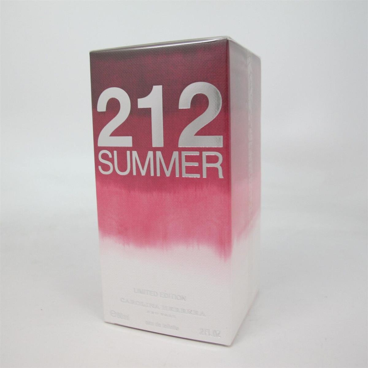 212 Summer For Women by Carolina Herrera 60 Ml/ 2.0 oz Eau de Toilette Spray