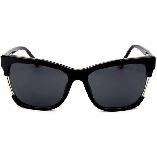 Carolina Herrera SHE752 0700 Black Sunglasses 56-16-135