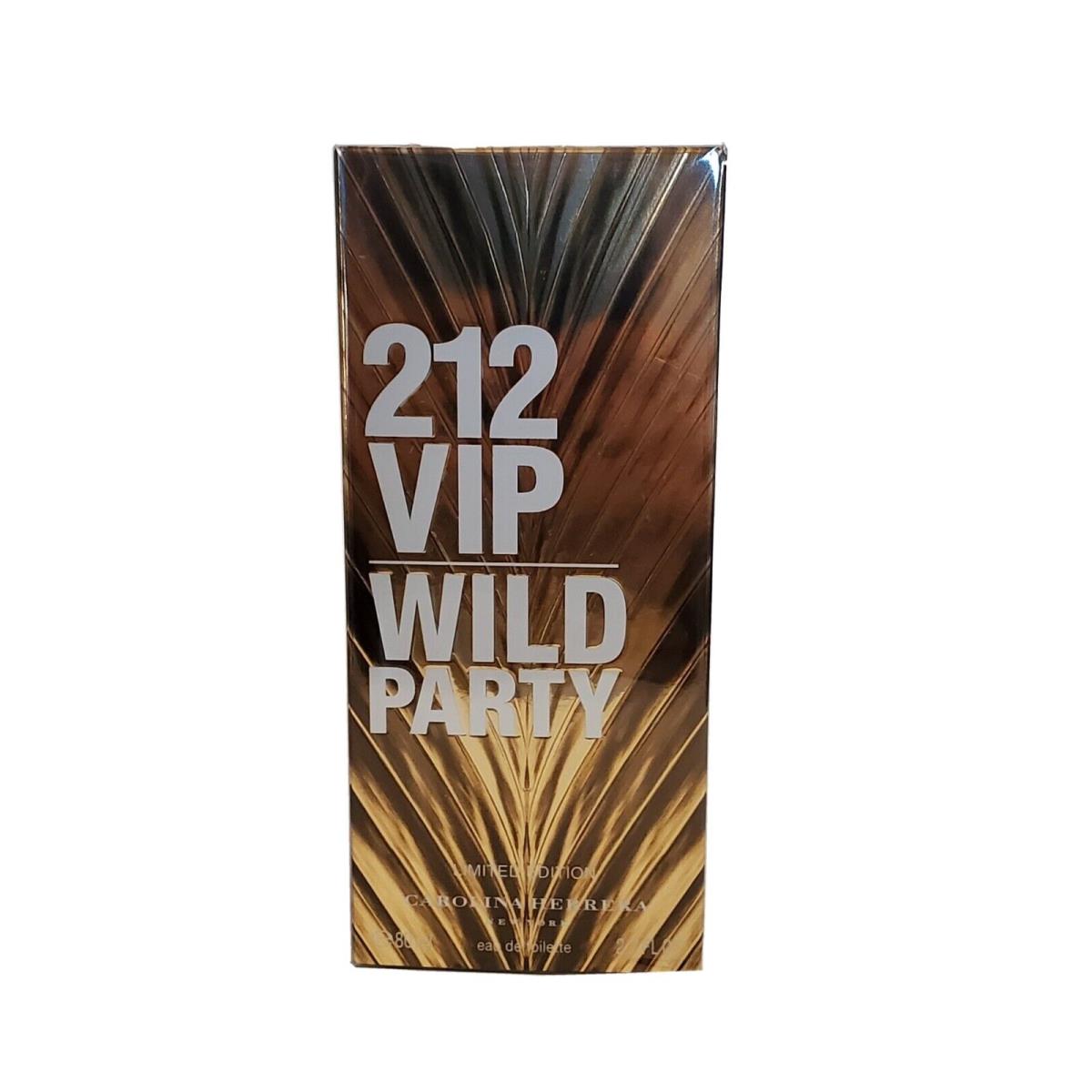 212 Vip Wild Party by Carolina Herrera 80 ml/2.7oz Eau de Parfum Spray