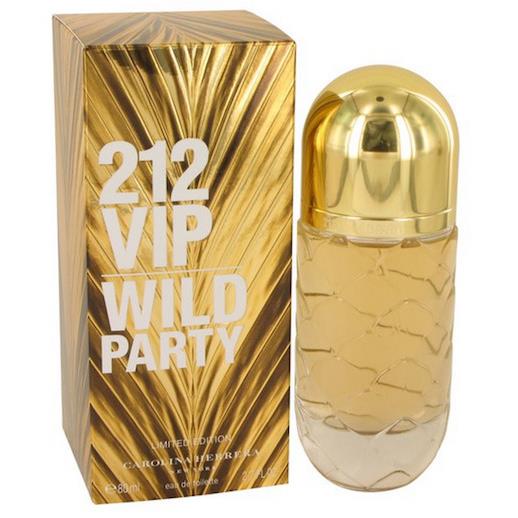 212 Vip Wild Party by Carolina Herrera For Women 2.7oz Edt Spr New-sealed BR34