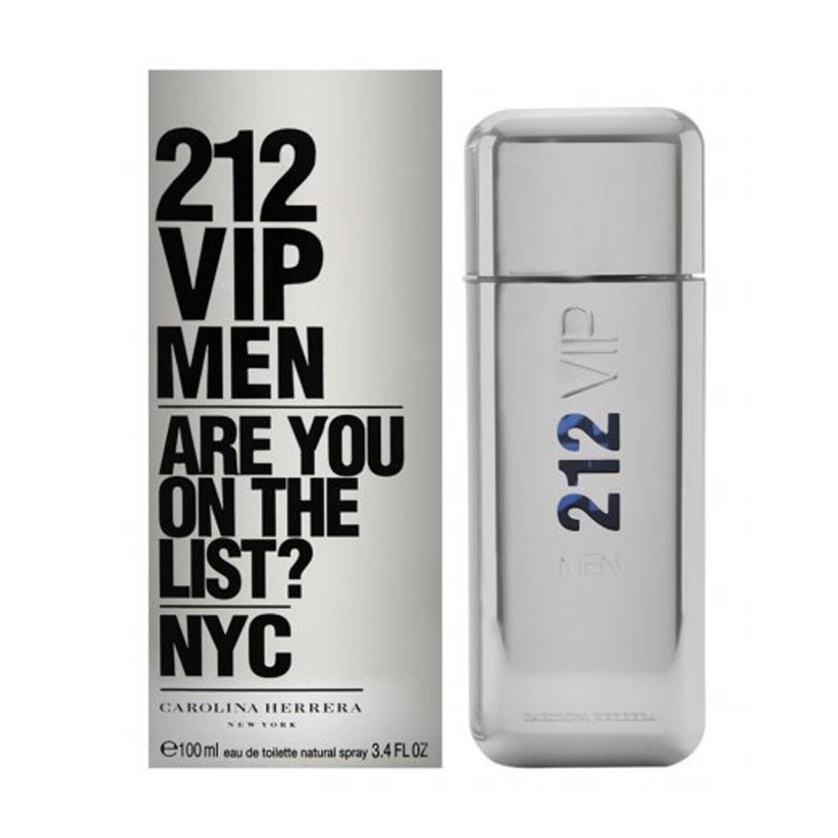 212 Vip Men by Carolina Herrera Cologne For Men Edt 3.3 / 3.4 oz