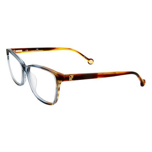 Carolina Herrera VHE717K-0844 Blue Havana Eyeglasses