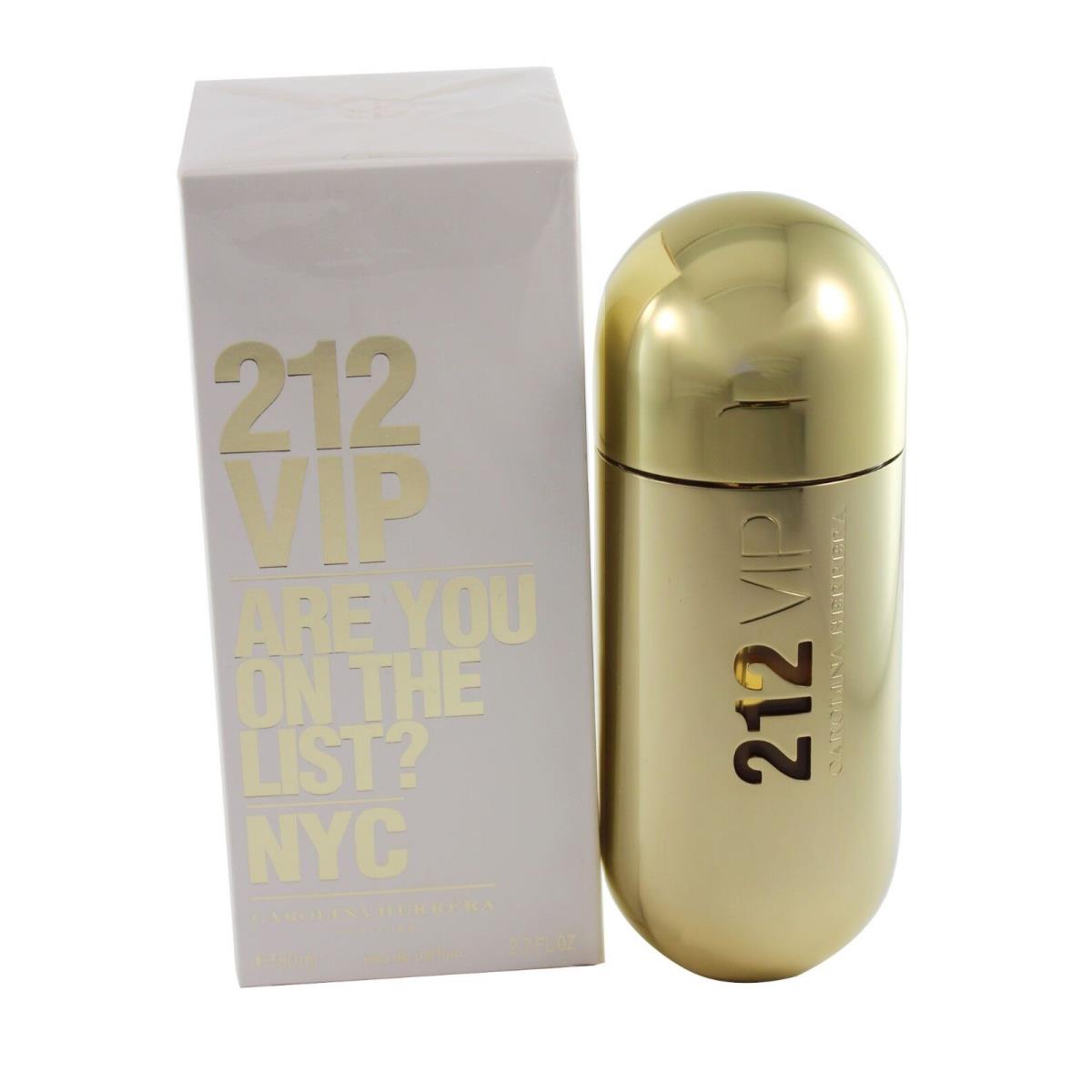 212 Vip Nyc BY Carolina Herrera 2.7 OZ Edp Spray For Women IN A Box