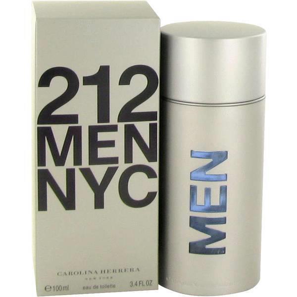 Carolina Herrera 212 Nyc For Men Cologne 3.4 oz 100 ml Edt Spray