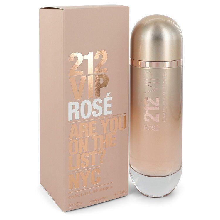 212 Vip Rose by Carolina Herrera Eau De Parfum Spray 4.2 oz For Women