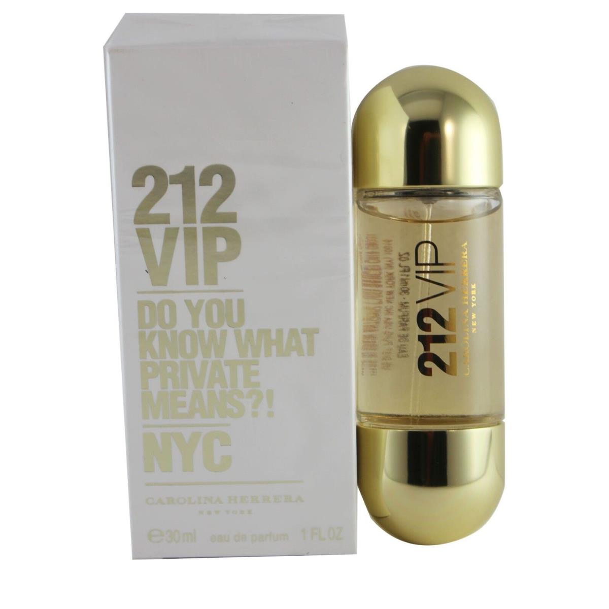 Carolina Herrera 212 Vip DO You Know What Private Mean 1.0 OZ Edp Spray For Women