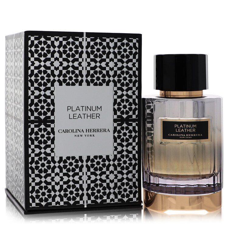 Platinum Leather by Carolina Herrera Eau De Parfum Spray Unisex 3.4 oz