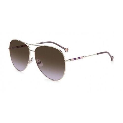 Carolina Herrera CH0034S-3YG-64 Light Gold Sunglasses