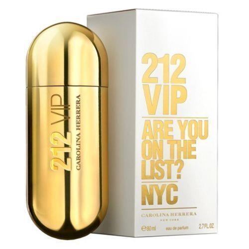 212 Vip Carolina Herrera Women 2.7 oz 80 ML Eau De Parfum Spray Box