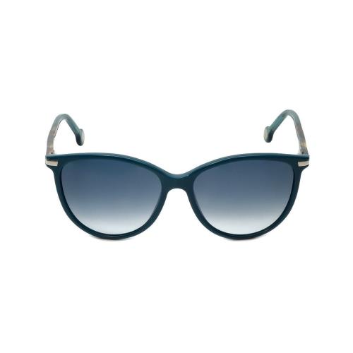 Carolina Herrera Designer Sunglasses SHE651V-08UE in Blue 54mm