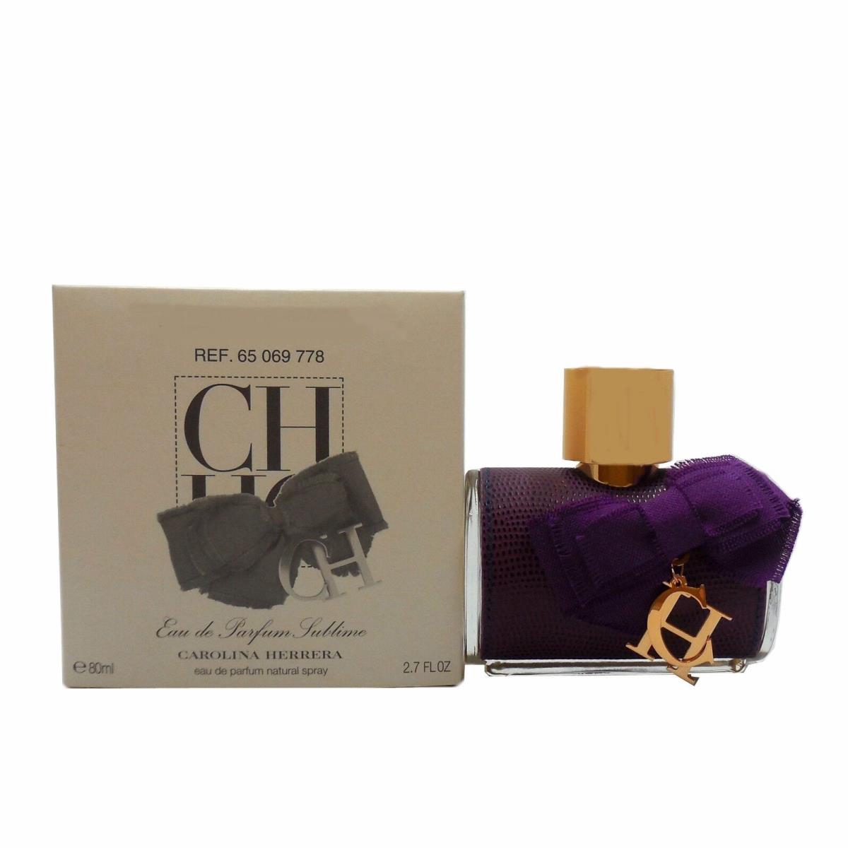 Carolina Herrera CH Sublime Eau DE Parfum Natural Spray 80 ML/2.7 Fl.oz. T