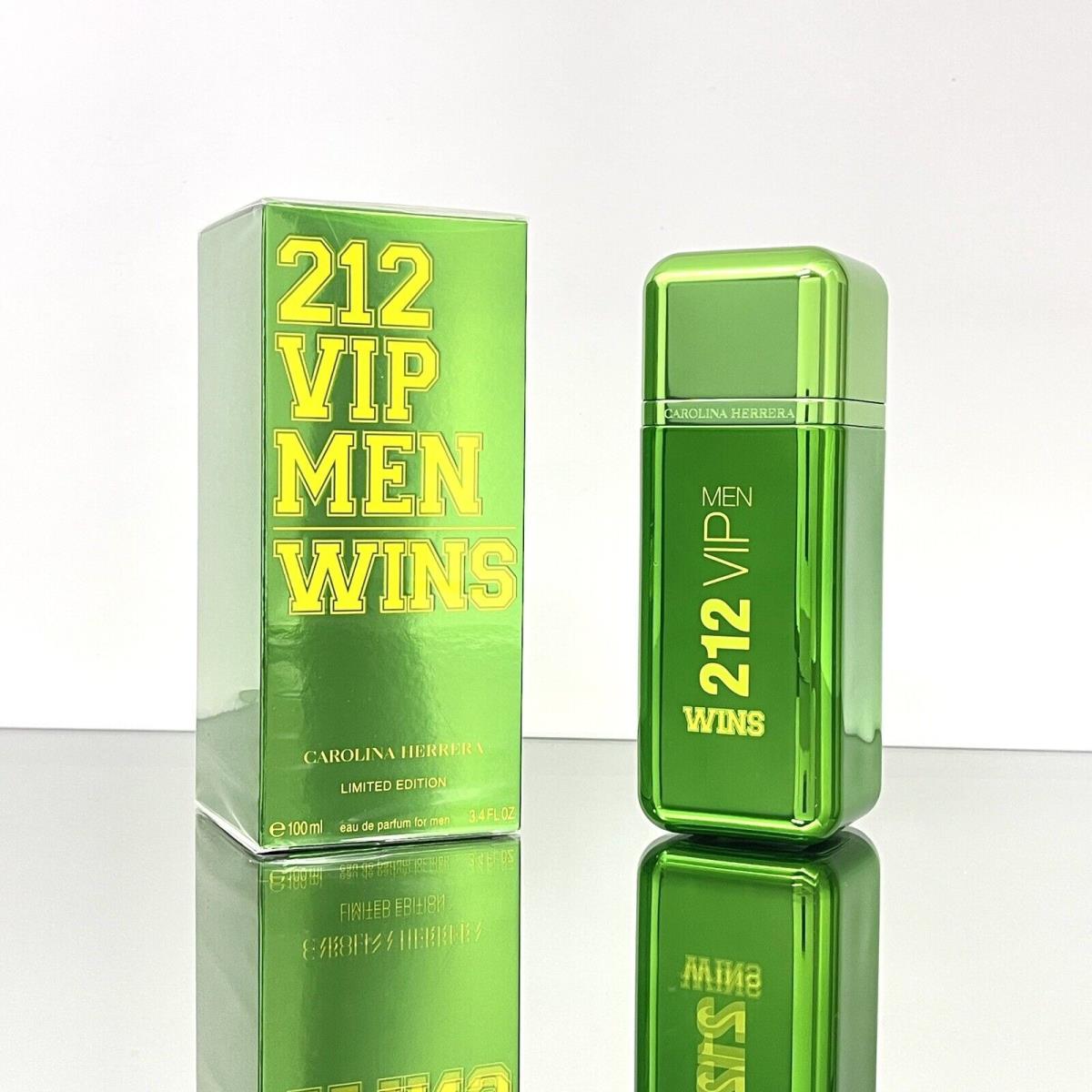 212 Vip Wins by Carolina Herrera Men Edp 3.4oz-100ml Spray Limited Edition BO37