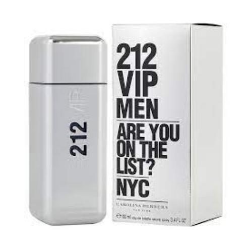 Carolina Herrera 212 Vip 3.4 oz / 100 ml Edt Spray For Men Box