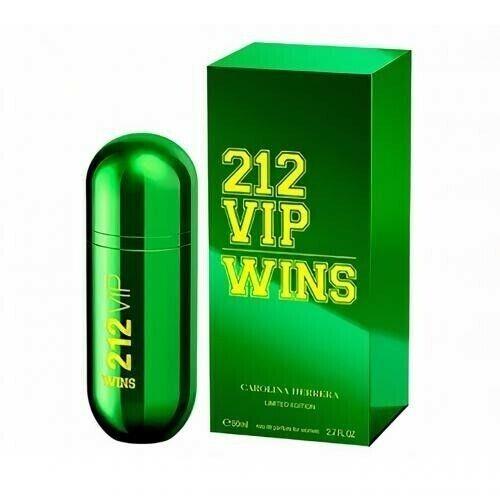 212 Vip Wins Carolina Herrera 2.7 Oz 80ml Edp Spray Limited Edition For Women