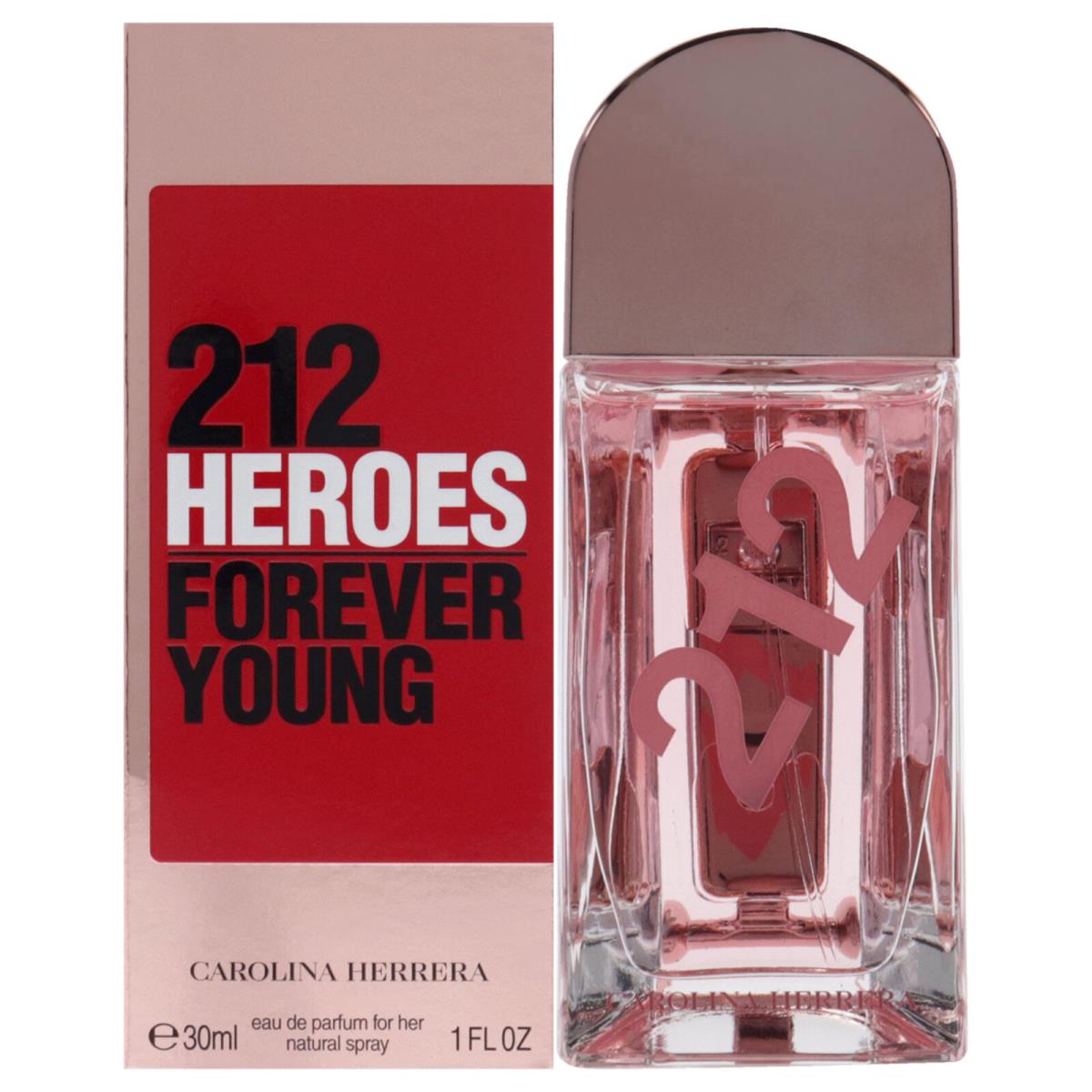 212 Heroes Forever Young by Carolina Herrera - 1 oz Edp Spray Perfume For Women