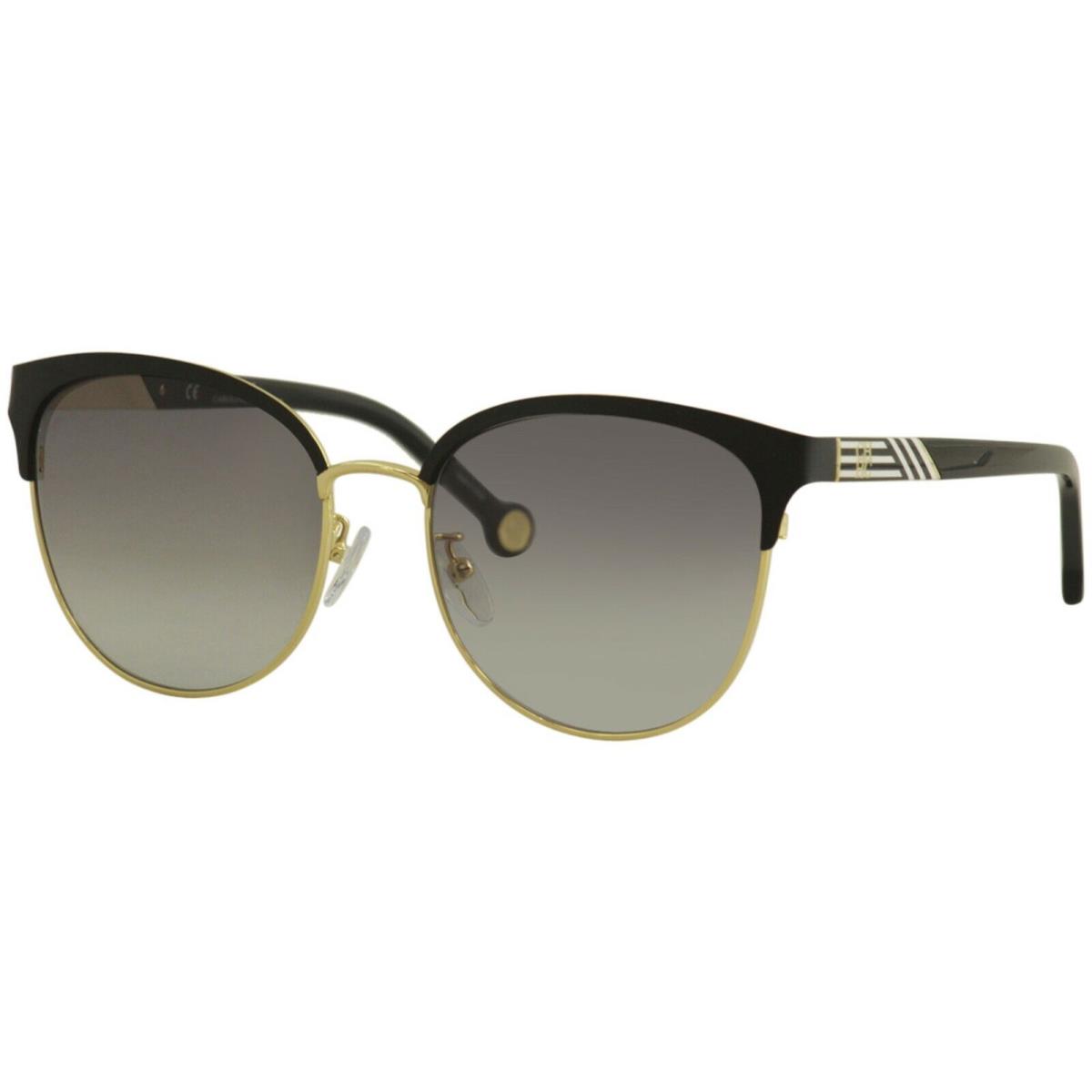 Carolina Herrera Sunglasses She 119 0302 Black/gold Square 59mm