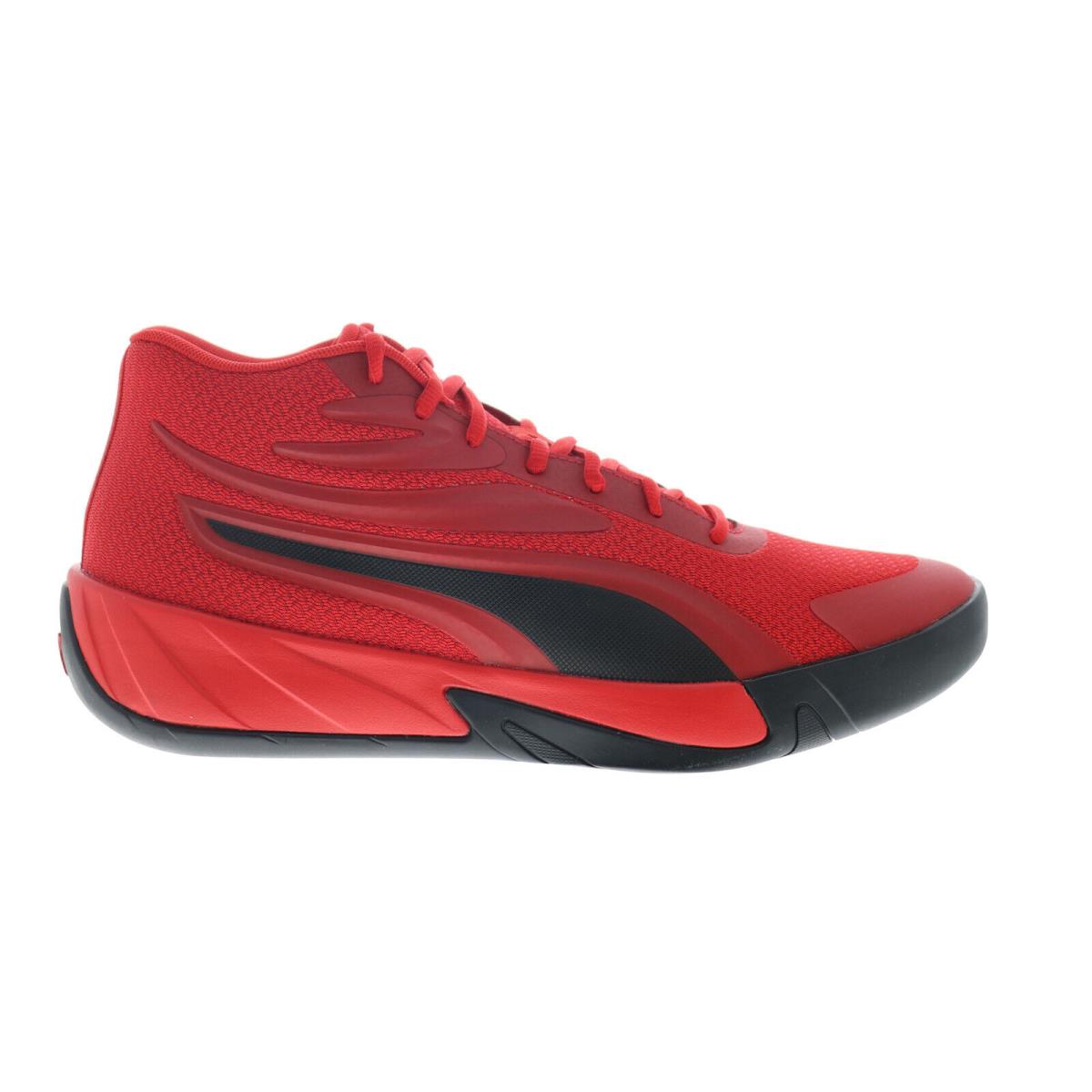 Puma Court Pro 31082902 Mens Red Mesh Athletic Basketball Shoes - Red