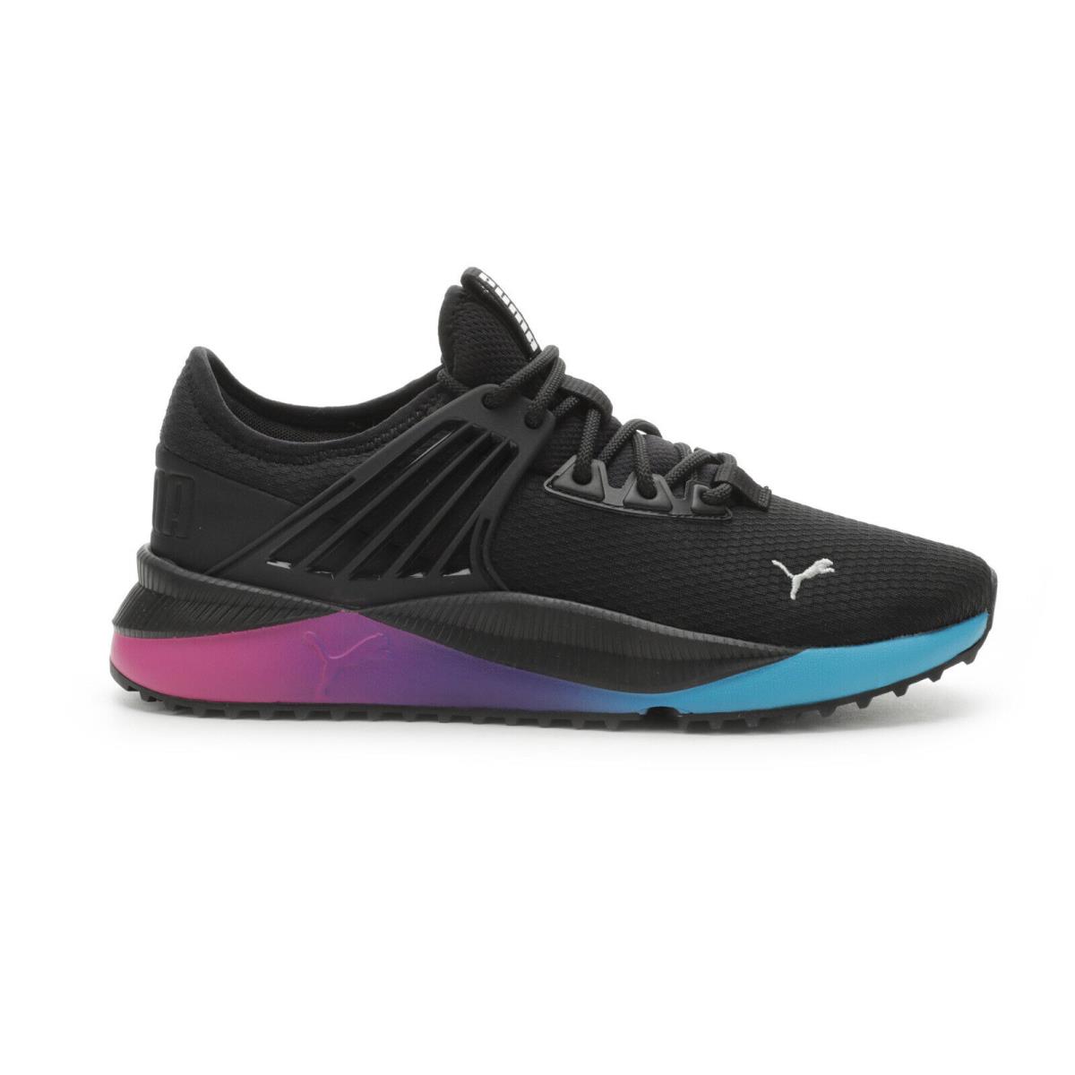 Puma Pacer Future Fluo 38913002 Womens Black Lifestyle Sneakers Shoes - Black