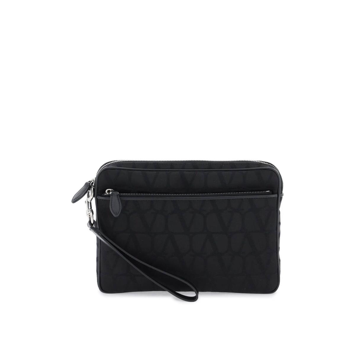 Valentino Garavani Black Iconographe Pouch