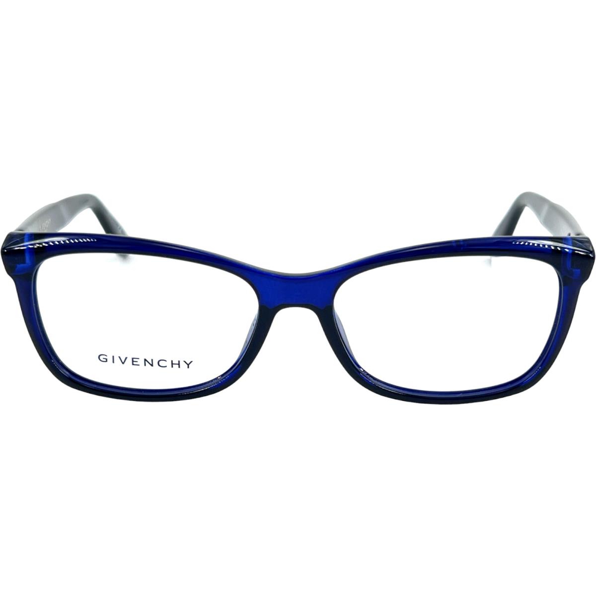 Givenchy GV0058 Womens Plastic Eyeglass Frame 0PJP Blue 52-16 Italy W/case