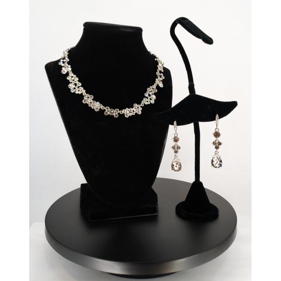 Givenchy Necklace Earrings - Swarovski Elements