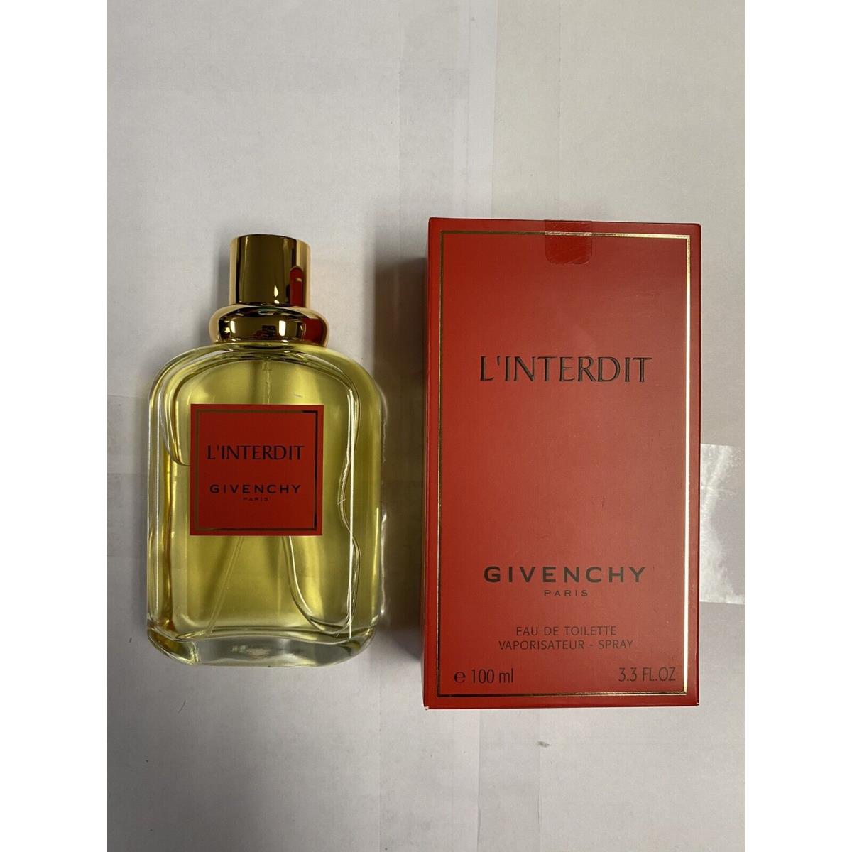 L`interdit by Givenchy Women Perfume 3.3oz Eau De Toilette Spray