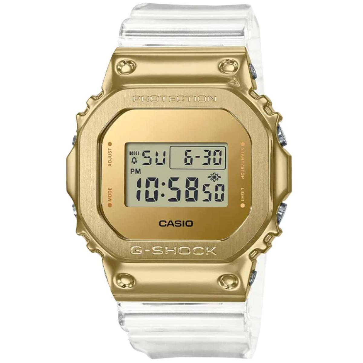 Casio G-shock GM5600SG-9 Casio G-shock Ingot Gold Bezel Digital