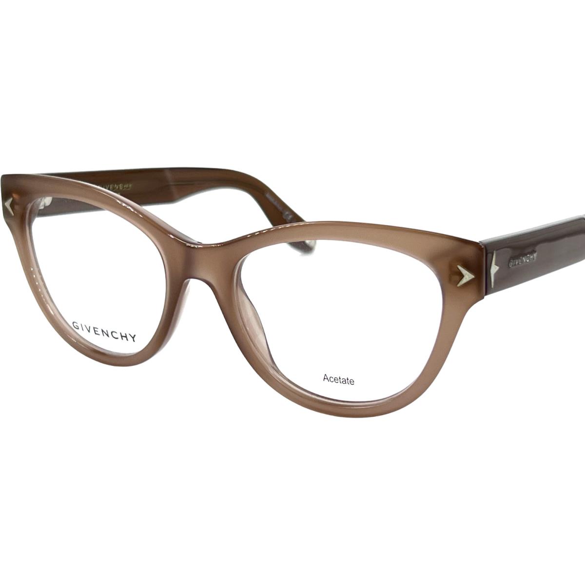 Givenchy GV0012 Womens Plastic Eyeglass Frame 0CJD Opal Mud 50-18 Italy W/case