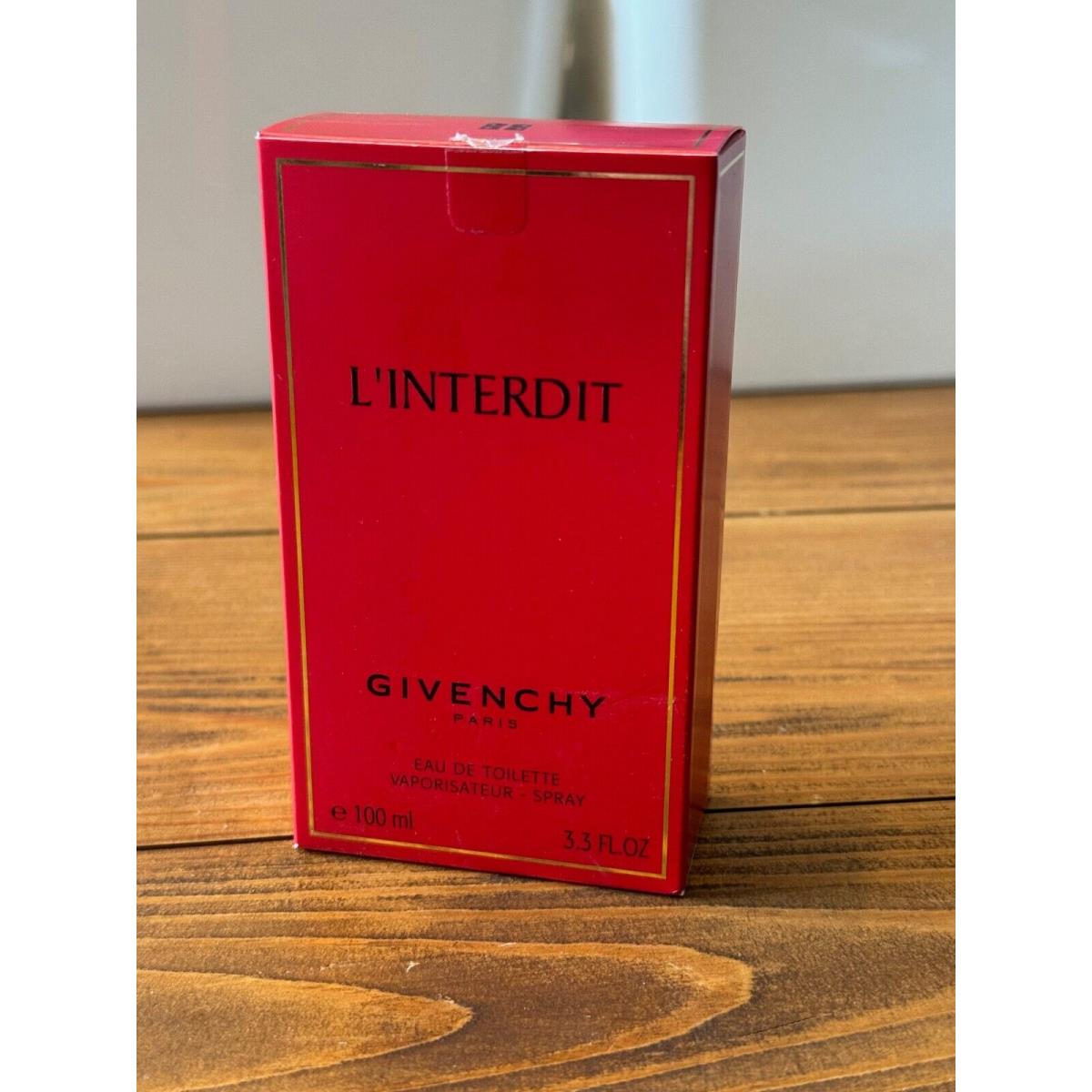 L`interdit Perfume by Givenchy Women Eau de Toilette Spray Perfume 3.3Oz / 100ml