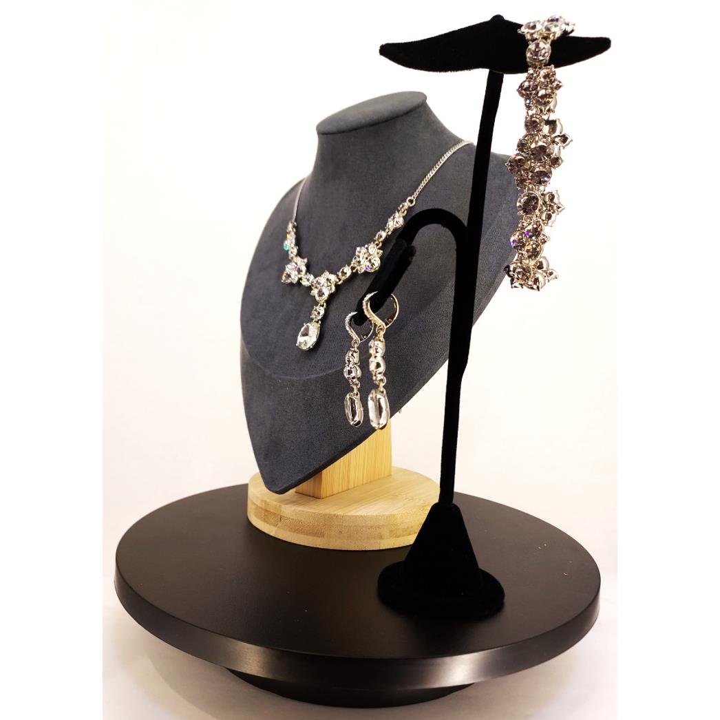 Givenchy Necklace Bracelet Earrings - Swarovski Elements