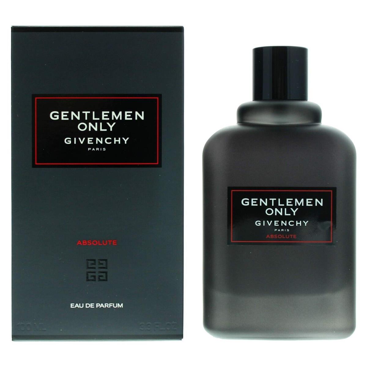 Gentlemen Only Absolute by Givenchy For Men Edp 3.3 FLOZ/100ML Spray