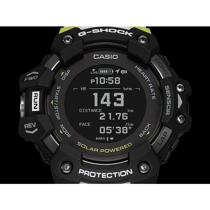 Casio G-shock G-squad Heart Rate Monitor Gps Solar Charging GBD-H1000-1A7