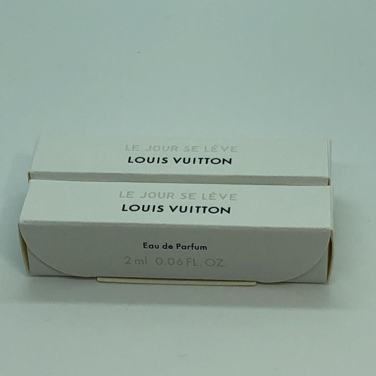 LE Jour SE Leve by Louis Vuitton 0.06oz/2ml Each Spray Lot of 2