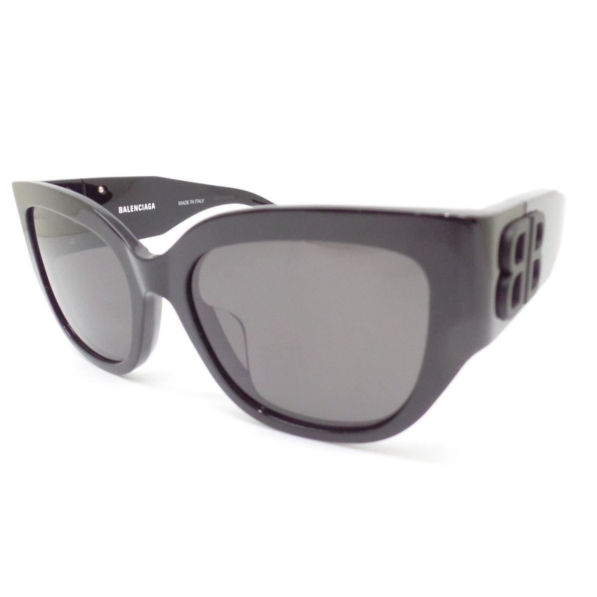 Balenciaga BB0323SK 001 Black Grey Sunglasses