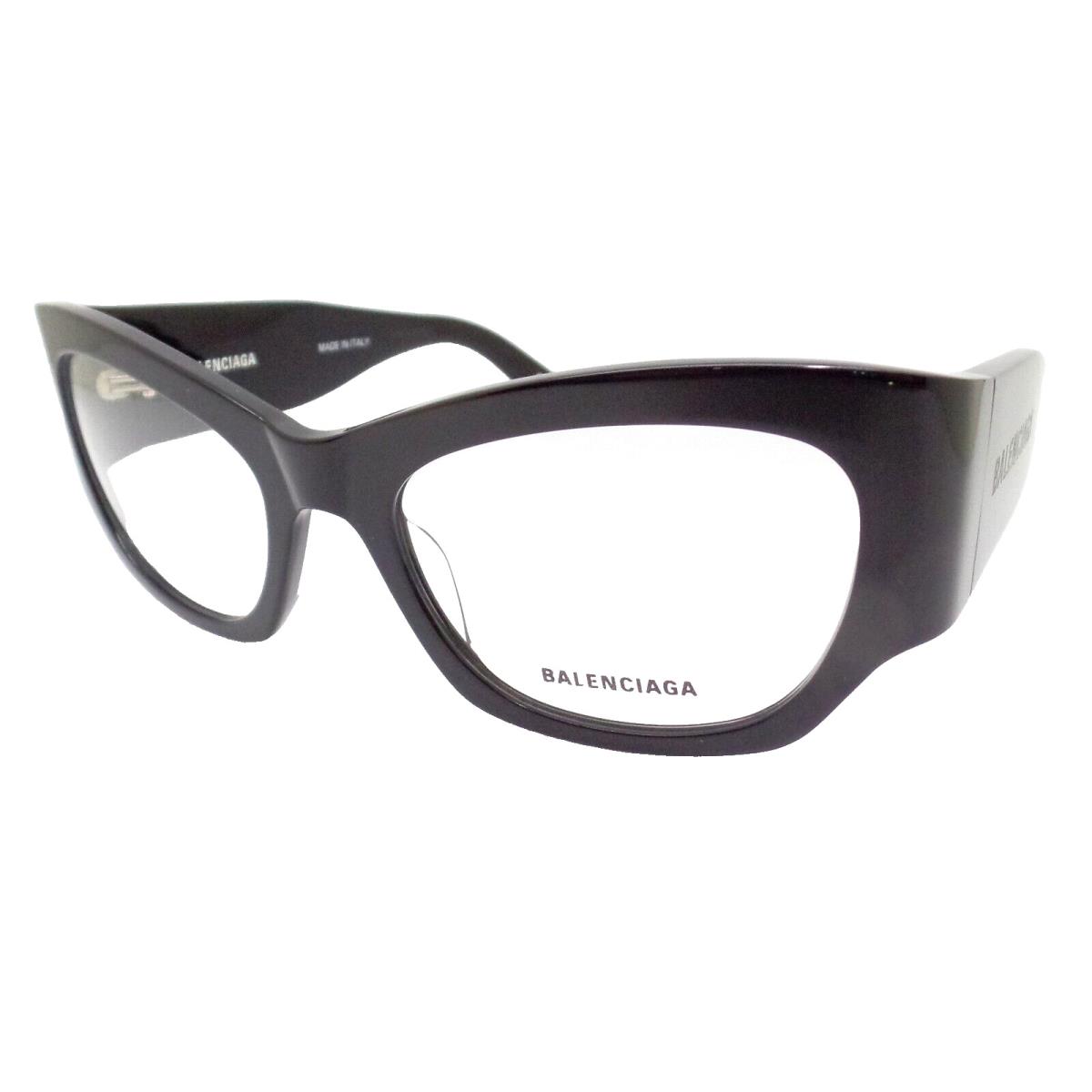 Balenciaga BB0333O 001 Black 52mm Eyeglass Frame