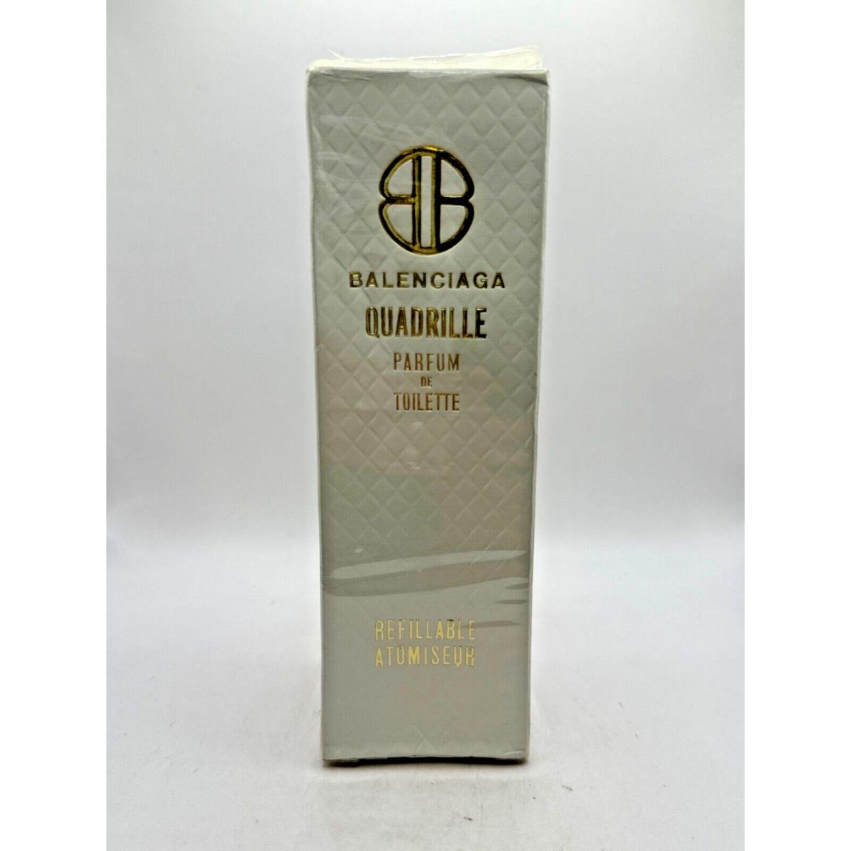 Quadrille BY Balenciaga 60ML Pdt Refillable Atomiseur Spray