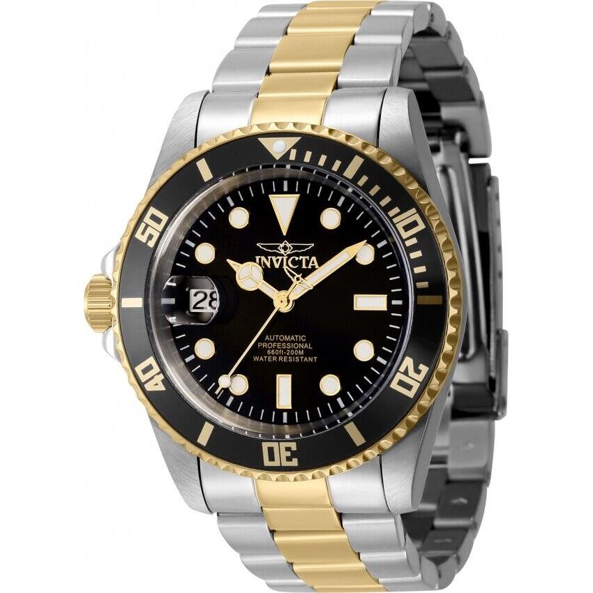 Invicta Pro Diver Automatic Black Dial Lefty Men`s Watch 43979