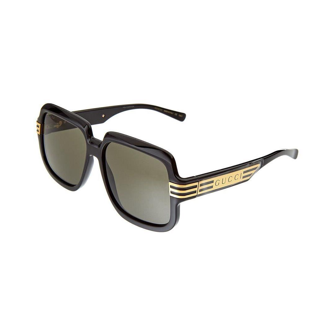 Gucci Men`s Gg0979s 59Mm Sunglasses Men`s Black