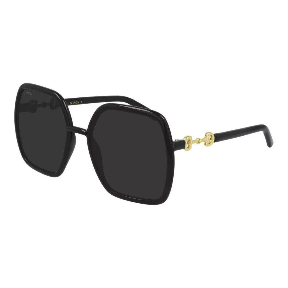 Gucci Sunglasses GG0892SA 001 Black Frame Gray Lens Woman