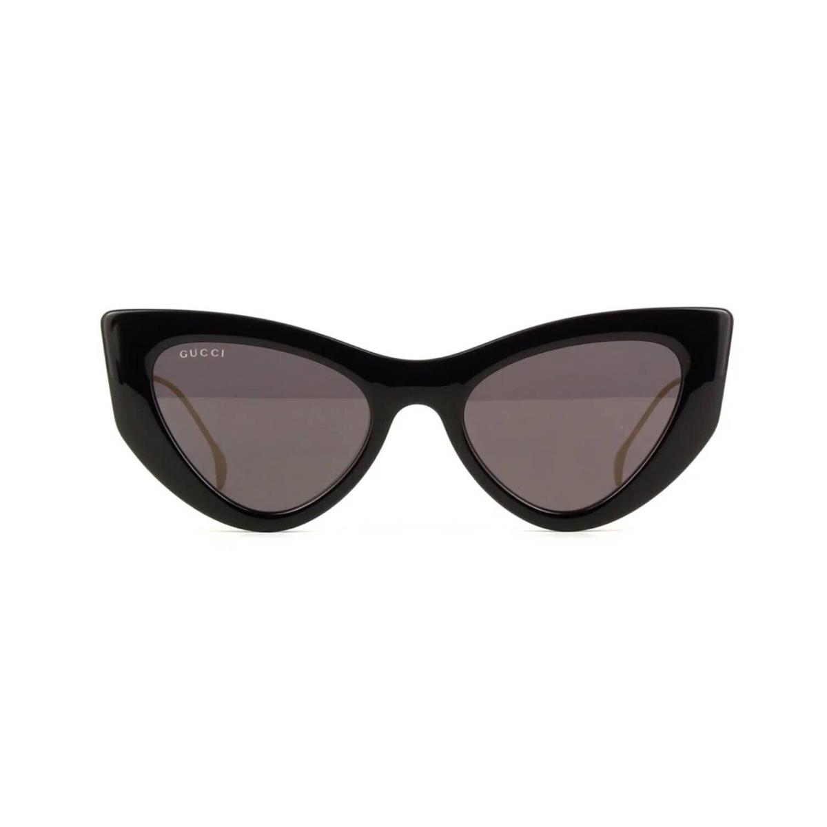 Gucci GG1565S Black Gold/grey 001 Sunglasses