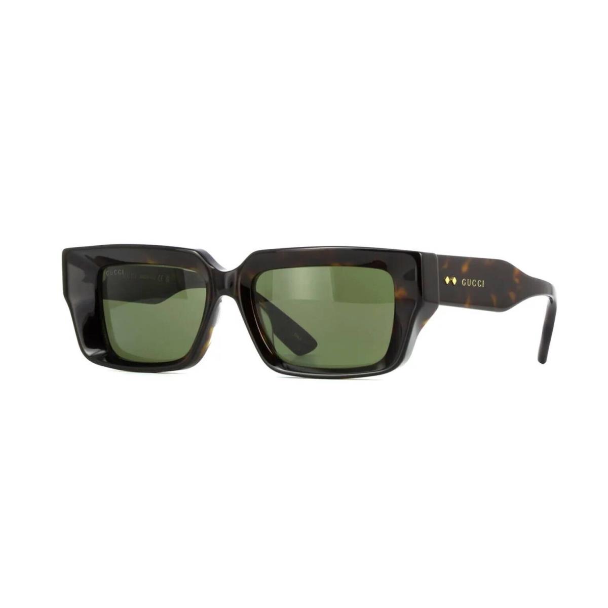 Gucci GG1529S Havana/green 002 Sunglasses