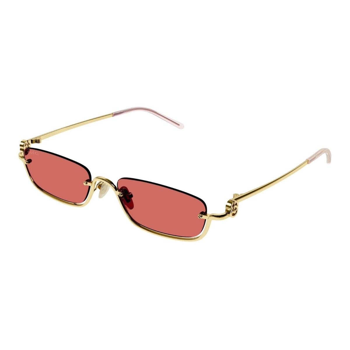 Gucci GG1278S Gold/red 003 Sunglasses