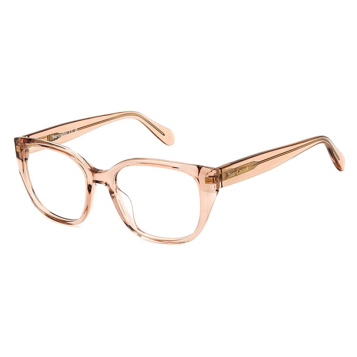 Juicy Couture JU 258 Eyeglasses Women Crystal Beige 50mm