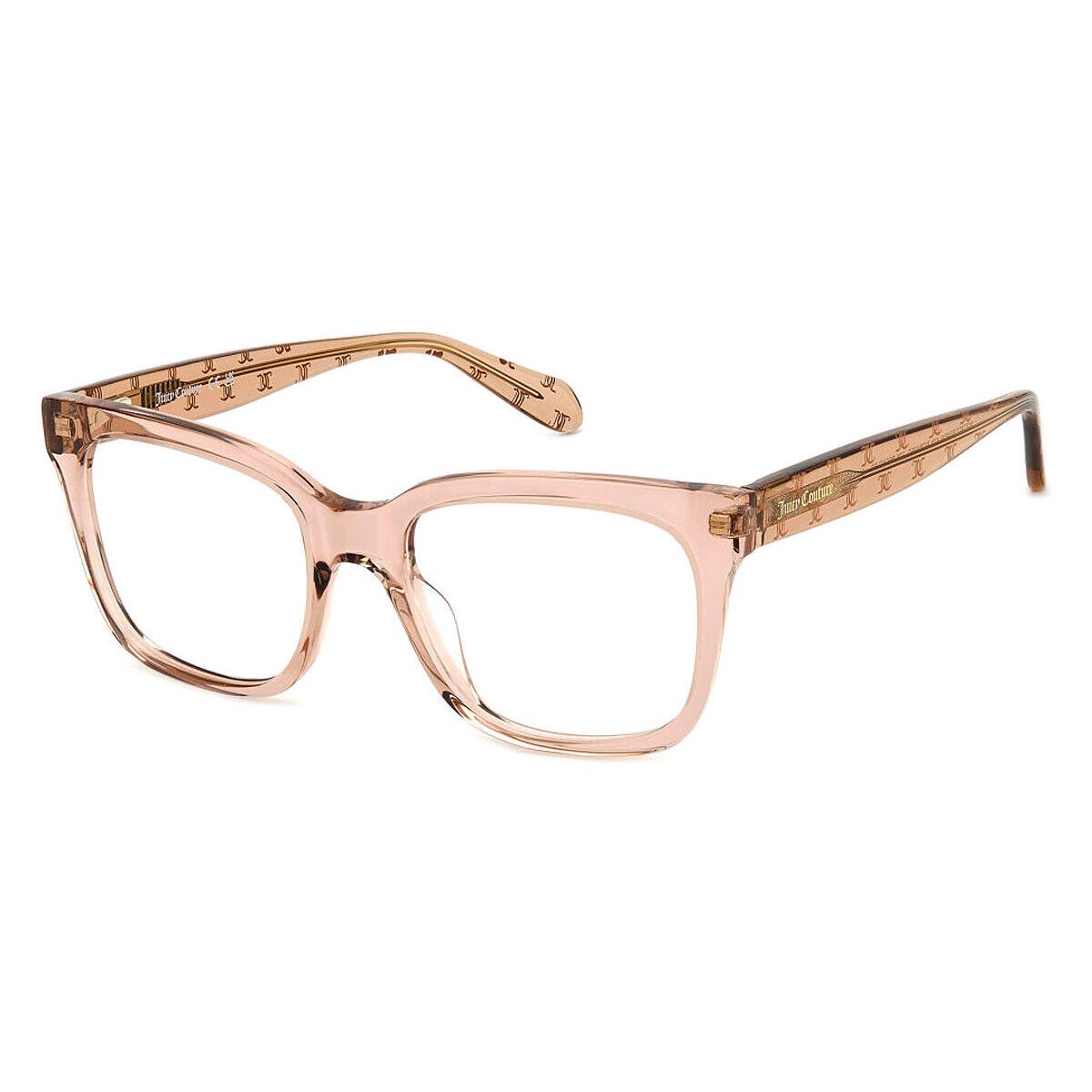 Juicy Couture JU 257 Eyeglasses Women Crystal Beige 51mm