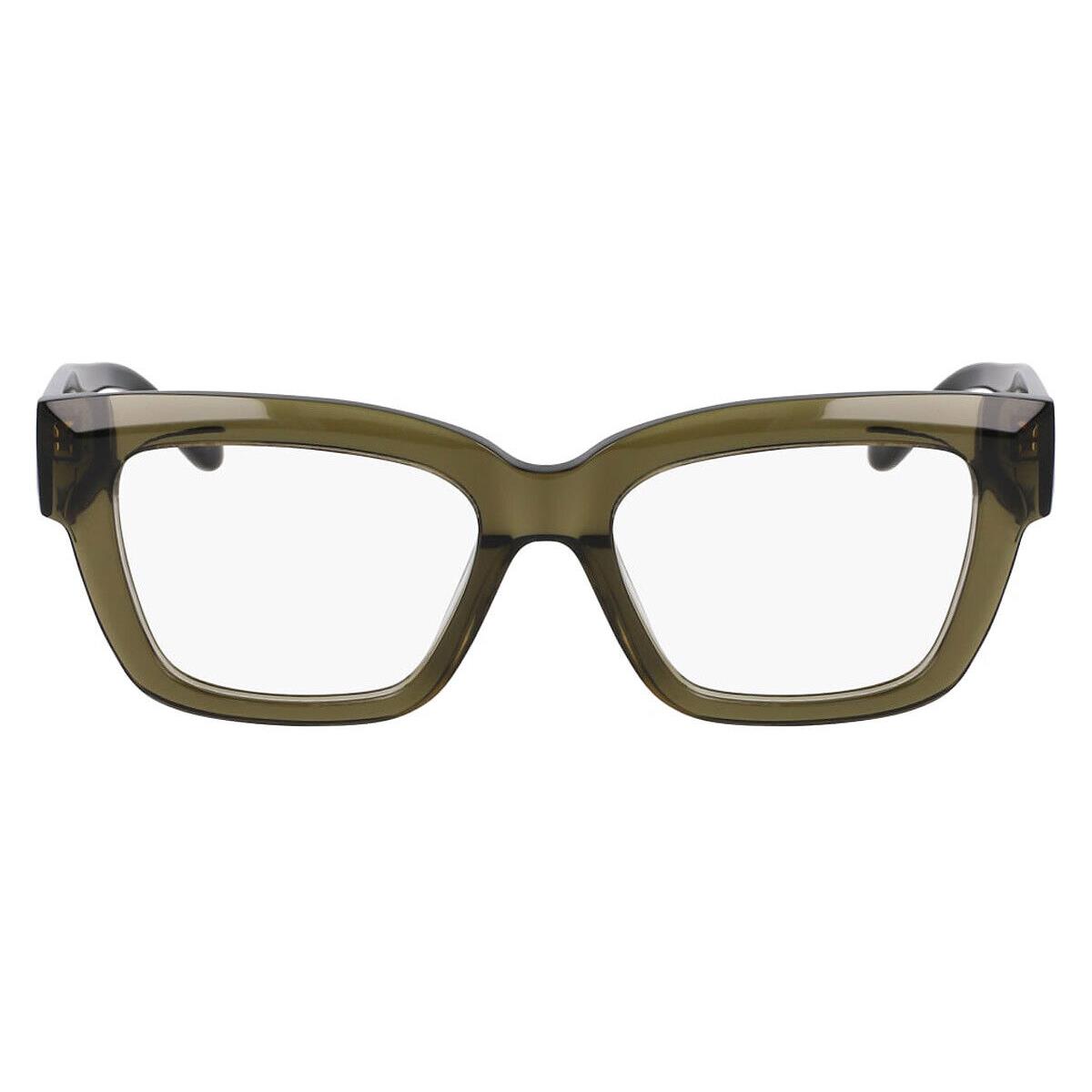 Dkny DO5014 Eyeglasses Women Olive Crystal 53mm