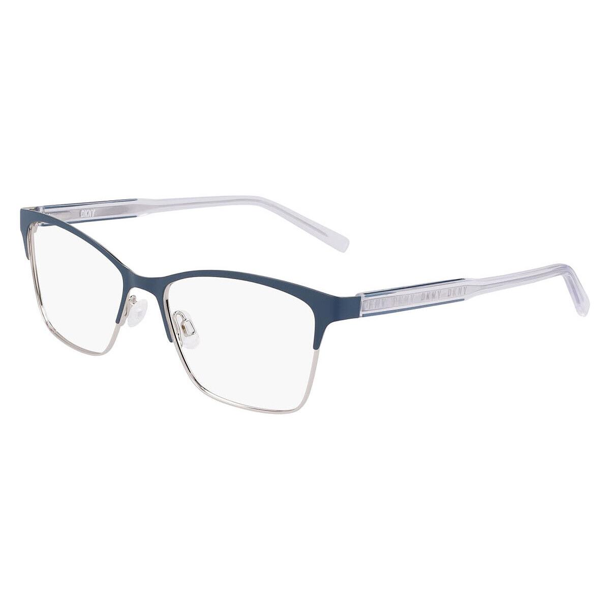 Dkny DK3008 Eyeglasses Women Teal/silver 53mm