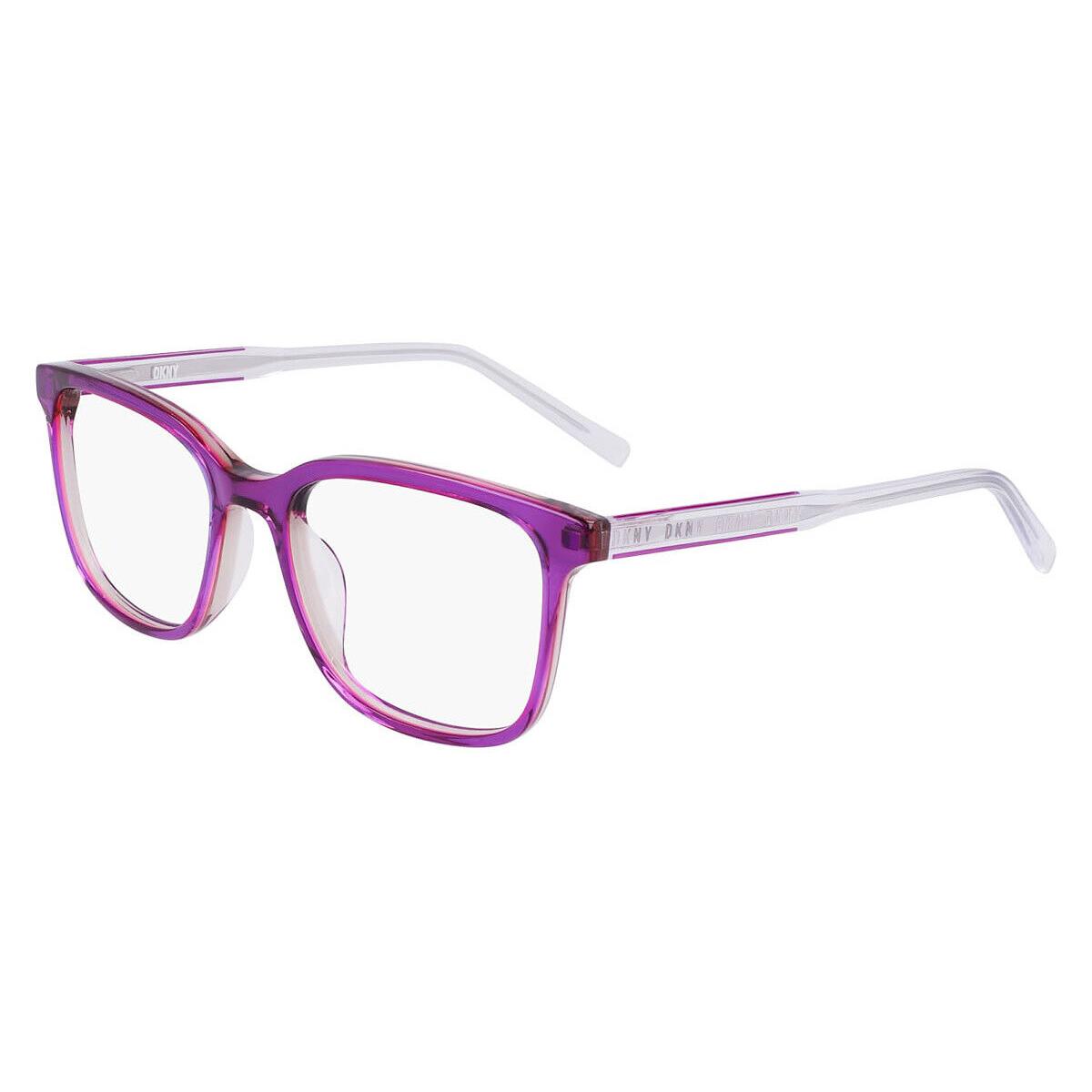 Dkny DK5065 Eyeglasses Women Crystal Orchid Laminate 52mm