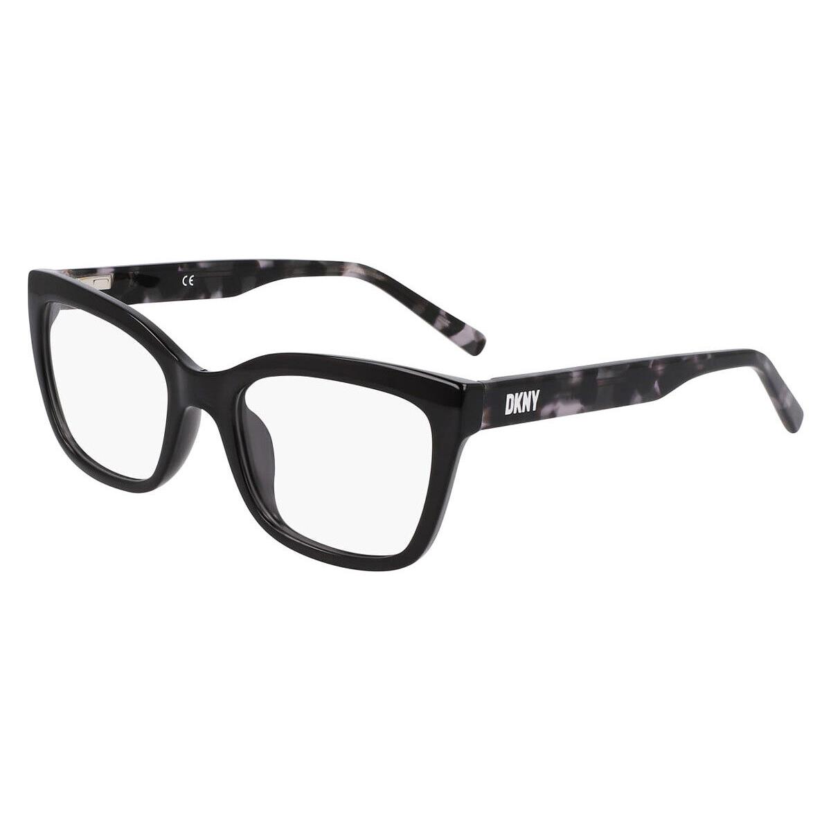 Dkny DK5068 Eyeglasses Women Black Crystal 52mm