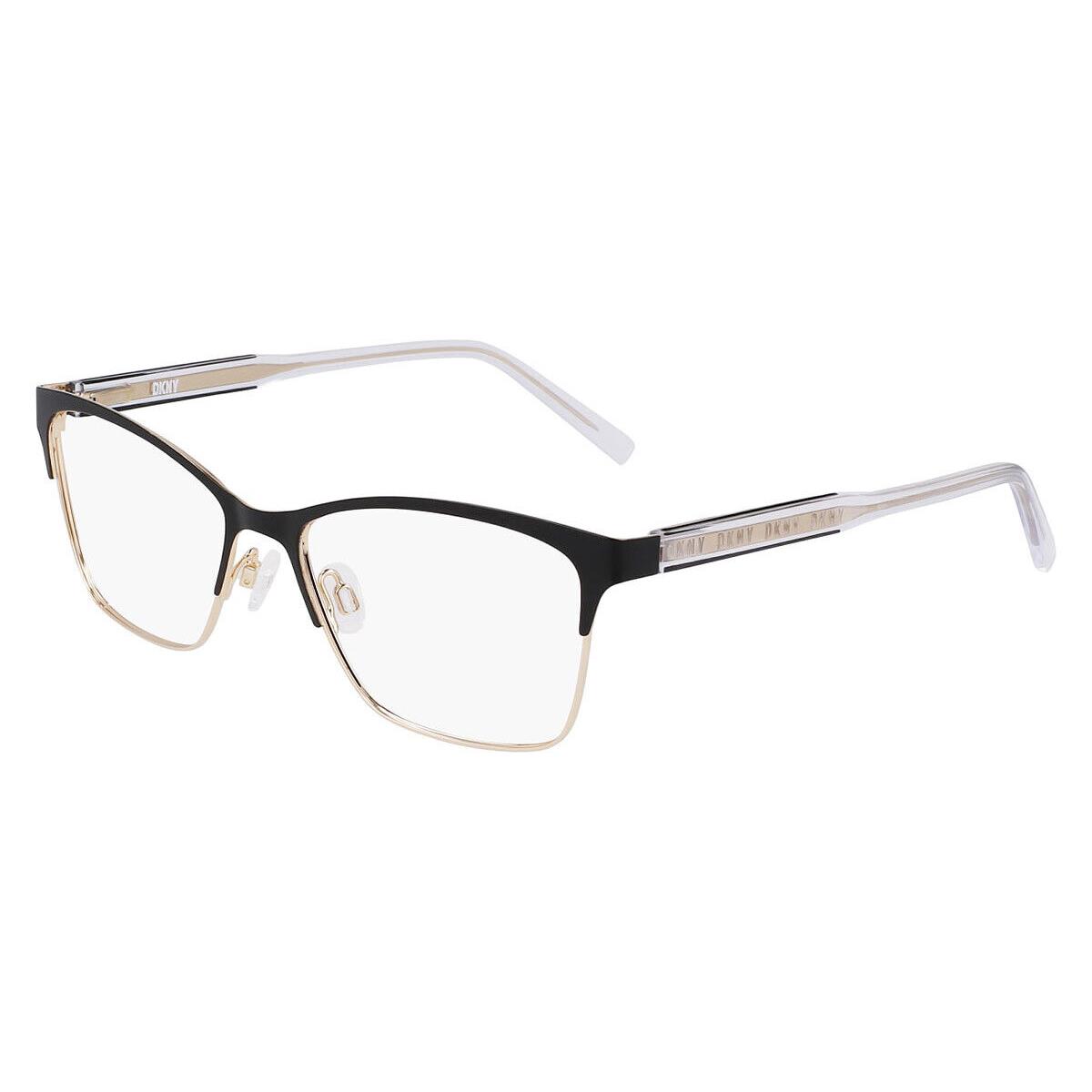 Dkny DK3008 Eyeglasses Women Black/gold 53mm